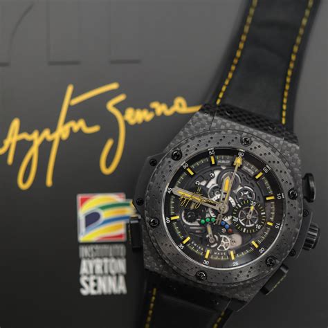 hublot f1 ayrton senna|hublot king ayrton senna limited edition.